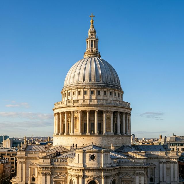Historic cathedral dome